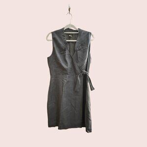 Grey Linen Dress